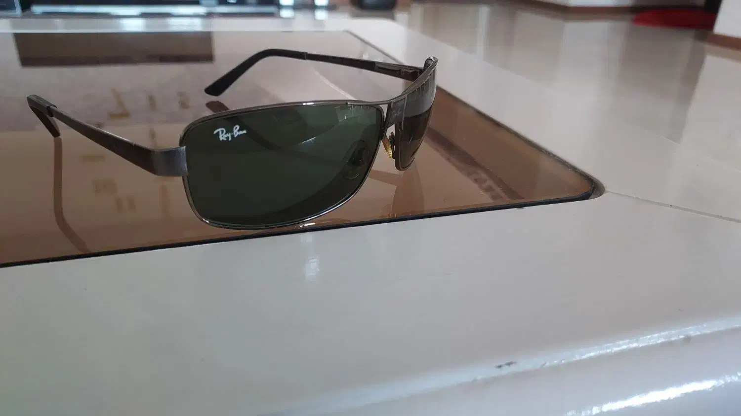 عینک آفتابی ریبن (rayban) شیشه سنگی اصل|زیورآلات و اکسسوری|زنجان, |دیوار
