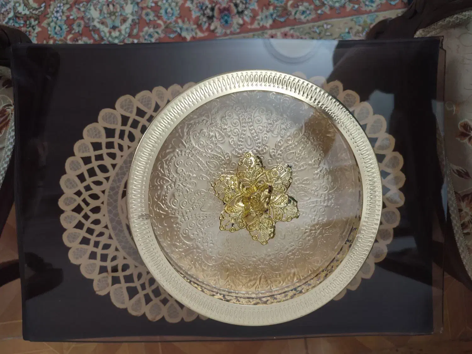 جا شکلاتی طلایی|ظروف سرو و پذیرایی|کرمانشاه, |دیوار