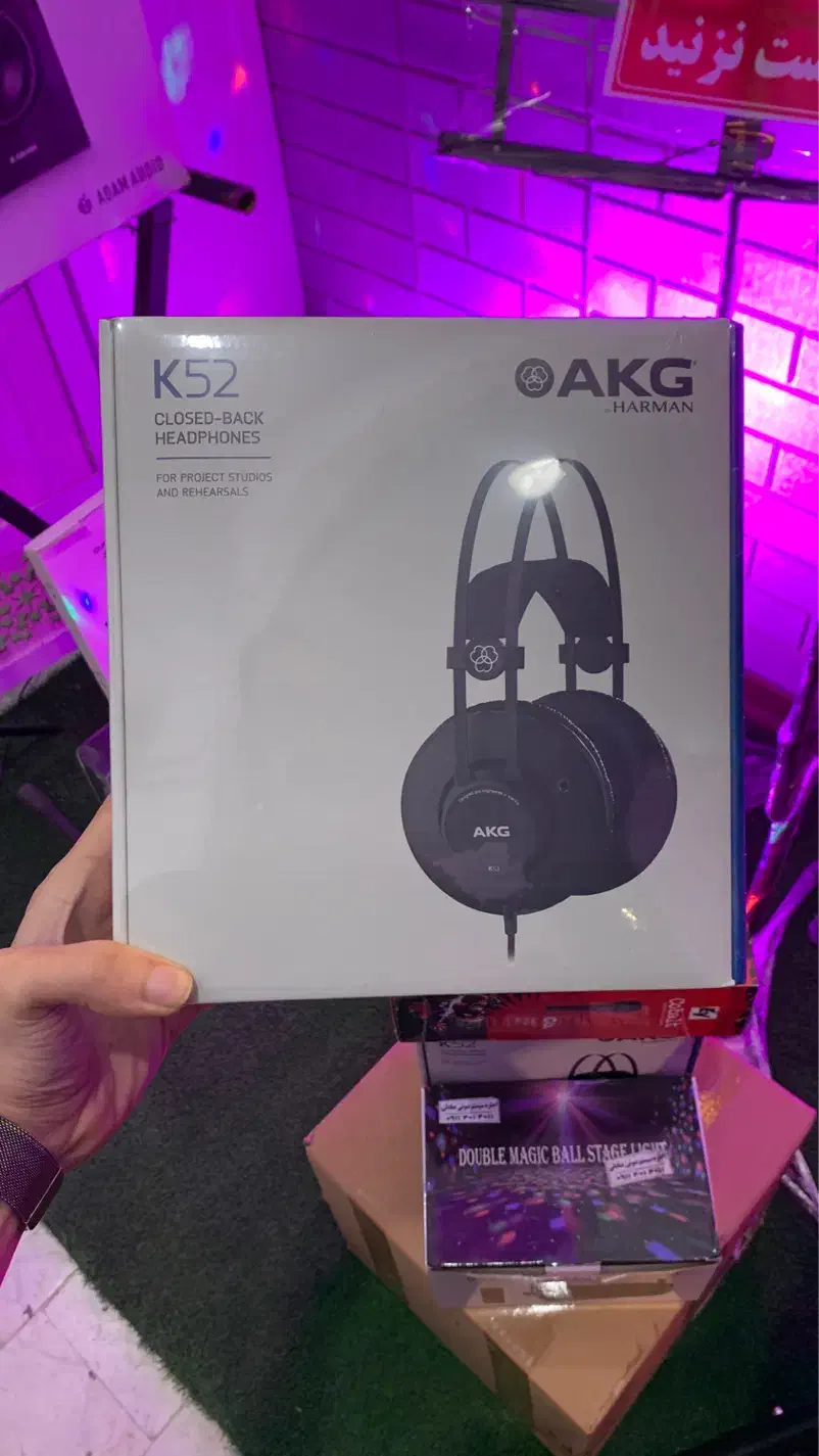 هدفون AKG K52 پلمپ|صوتی و تصویری|ساری, |دیوار