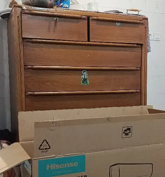 کمد دراور|جاکفشی، کمد، دراور|پرند, فاز ۵|دیوار