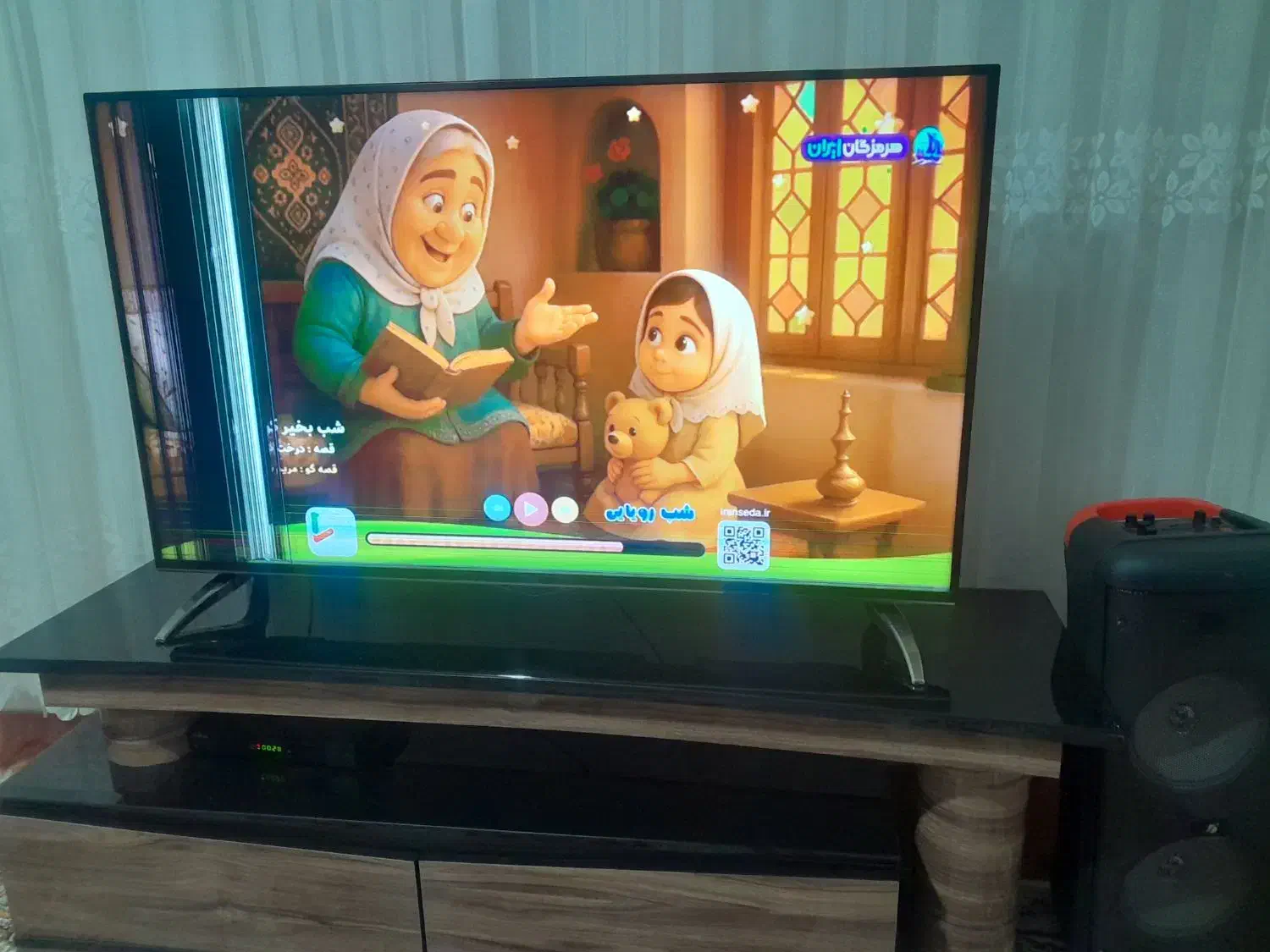 تلوزیون ۴۹|تلویزیون و پروژکتور|صائین قلعه, |دیوار