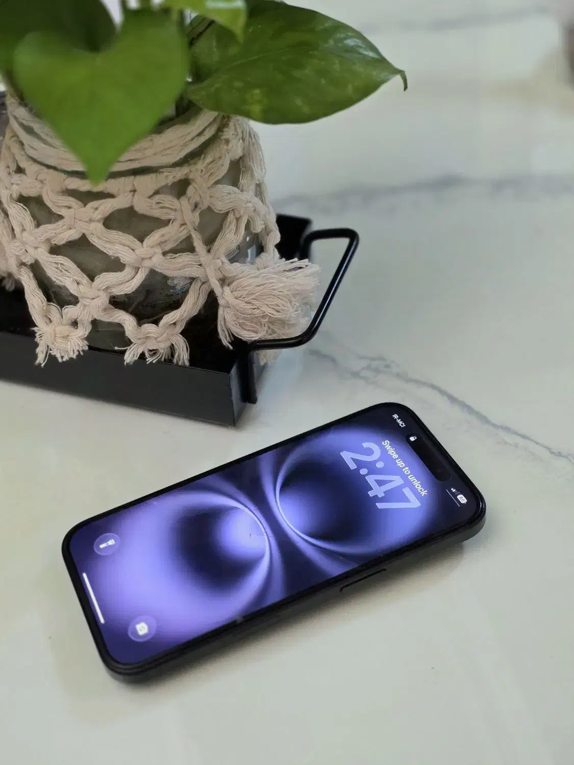 آیفون ۱۶ نرمال  حافظه ۱۲۸   باتری ۱۰۰|موبایل|تهران, باشگاه نفت|دیوار