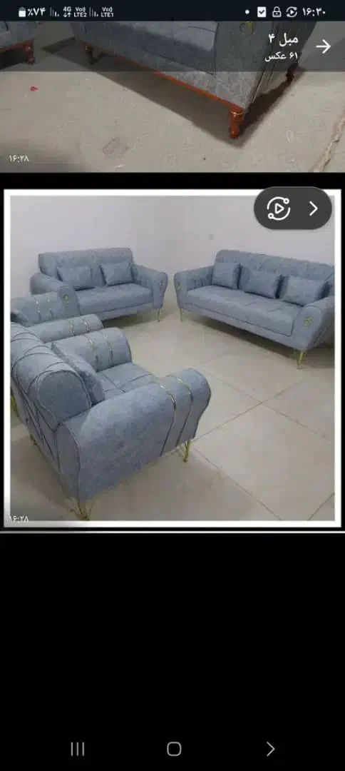 مبل نعمت آباد|مبلمان خانگی و میز عسلی|نورآباد ممسنی, |دیوار