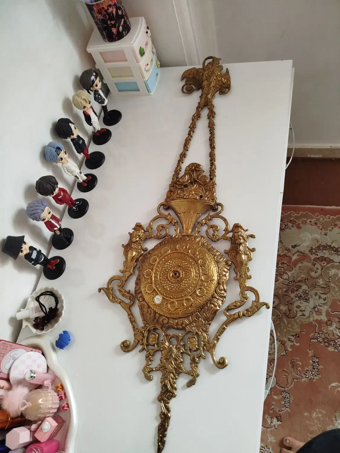 ساعت برنز دیواری|ساعت دیواری و تزئینی|سهند, |دیوار