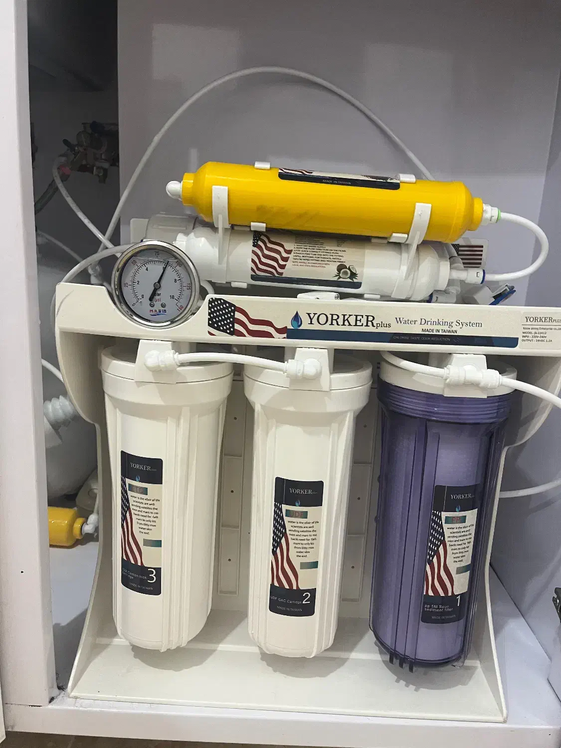 نصب دستگاه و تعویض فیلتر دستگاه تصفیه آب|آبسردکن و تصفیه آب|جهرم, |دیوار