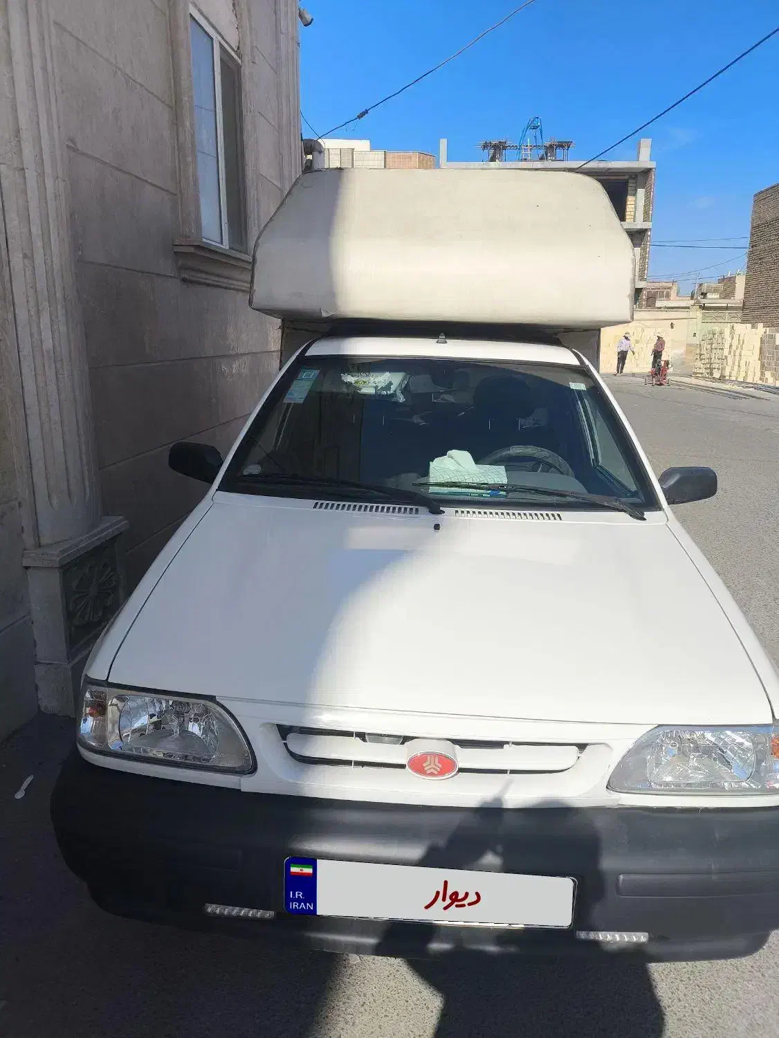 وانت پراید ۱۵۱ ۴۰۳ دوگانه CNG بی رنگ|خودرو سواری و وانت|نائین, |دیوار