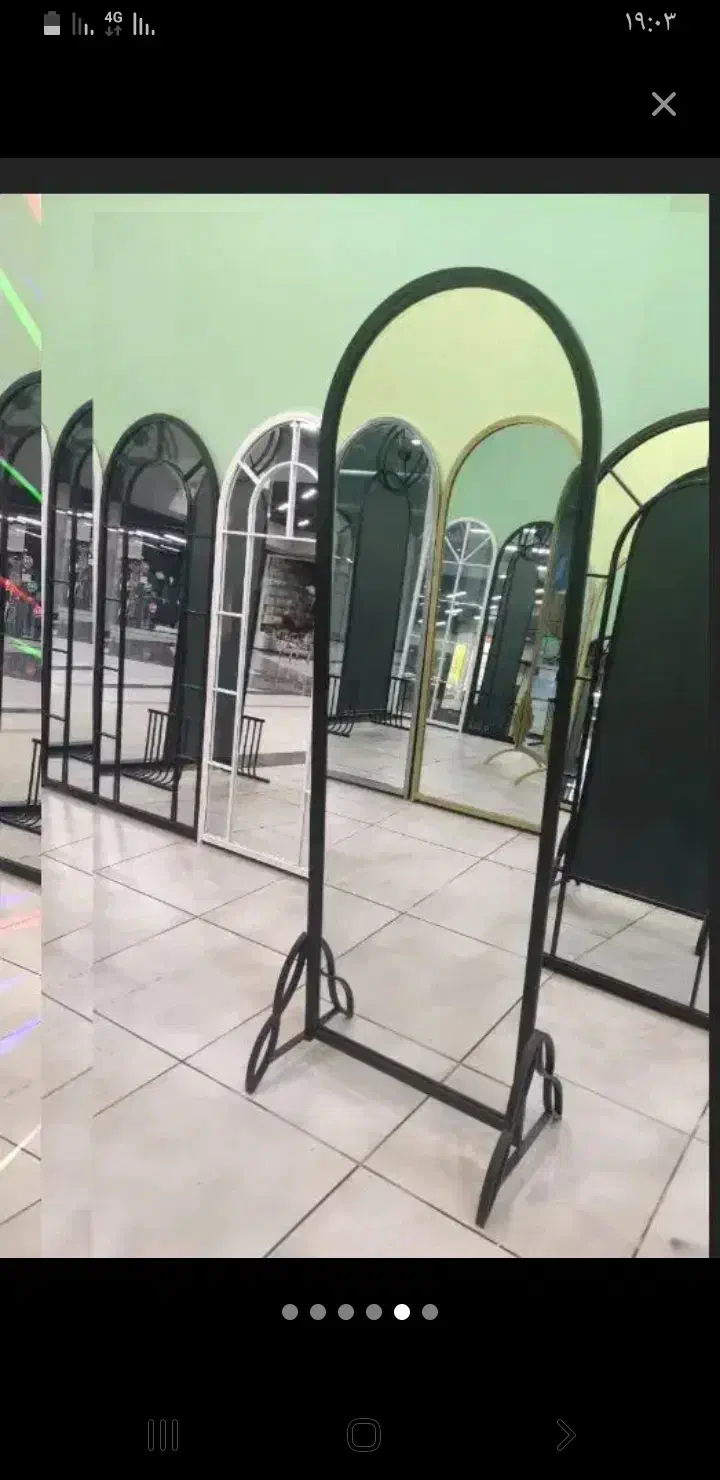 آیینه گنبدی پایه پرواته۲۵۰۰۰۰۰|آینه|مشهد, طلاب|دیوار