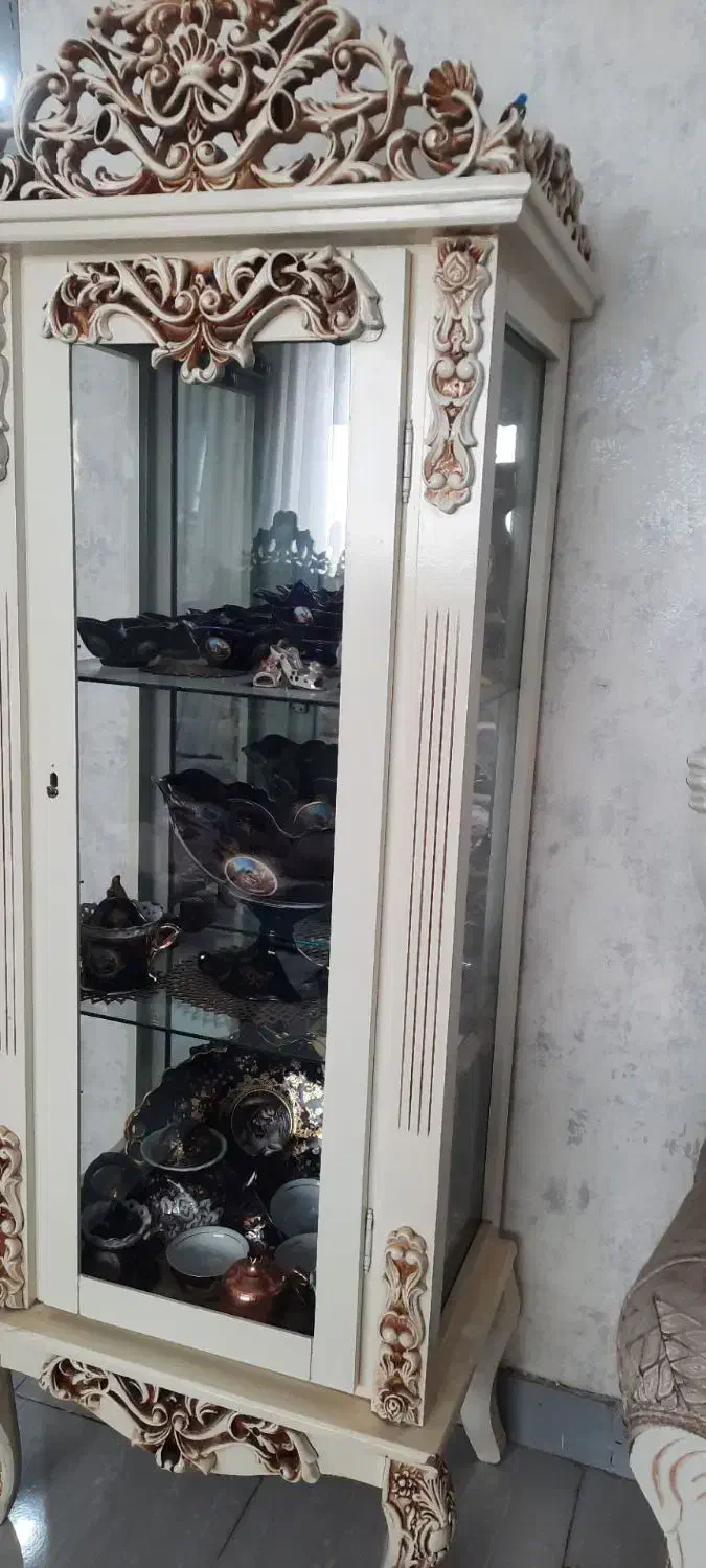 بوفه چوبی|بوفه، ویترین، کنسول|کرج, خرمدشت|دیوار