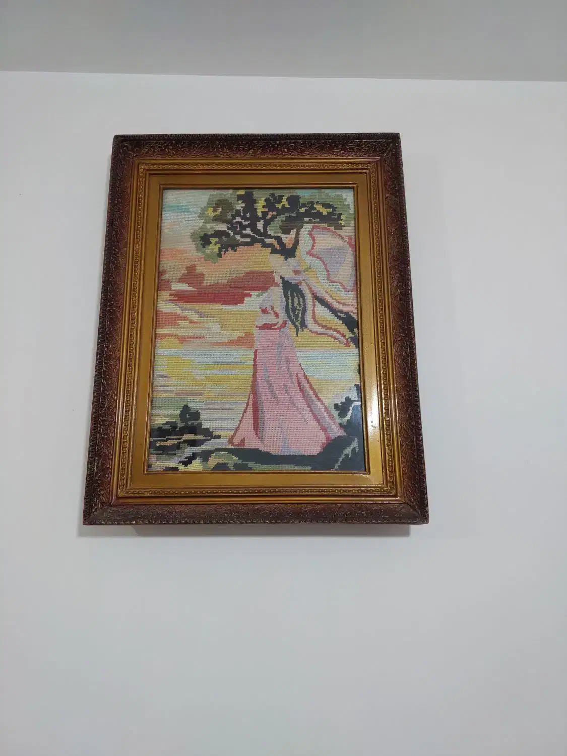 تابلو کوبلن قدیمی|تابلو، نقاشی، عکس|گنبد کاووس, |دیوار