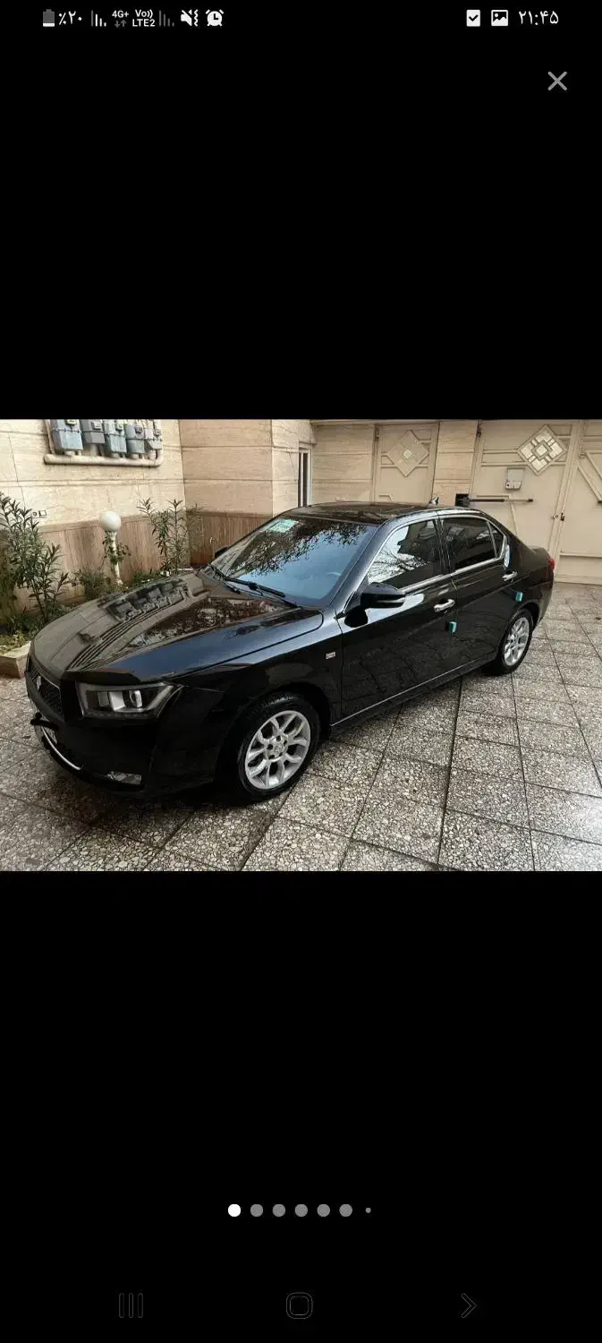 دنا اتومات خشک مشکی|خودرو سواری و وانت|کلاله, |دیوار