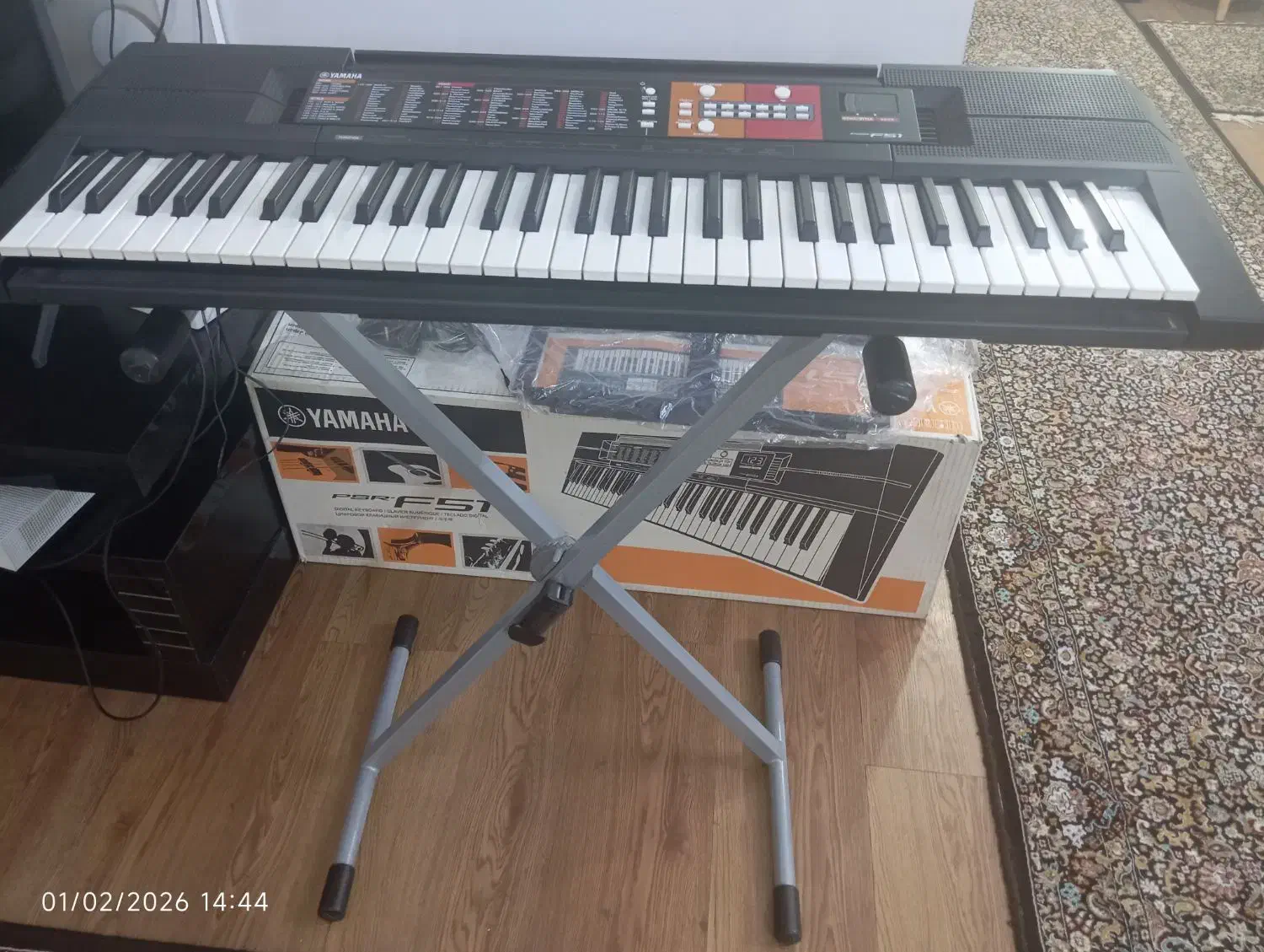 کیبورد یاماها F51|پیانو، کیبورد، آکاردئون|تهران, زرکش|دیوار