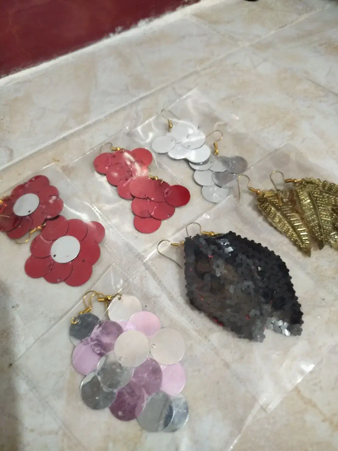 گوشواره پولکی|بدلیجات|تهران, تهرانویلا|دیوار