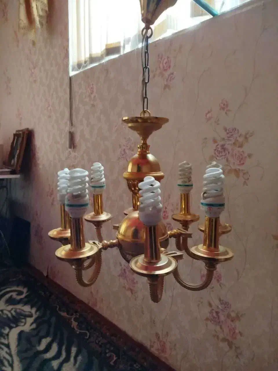 لوستر هشت شاخه|لوستر و چراغ آویز|ماکو, |دیوار