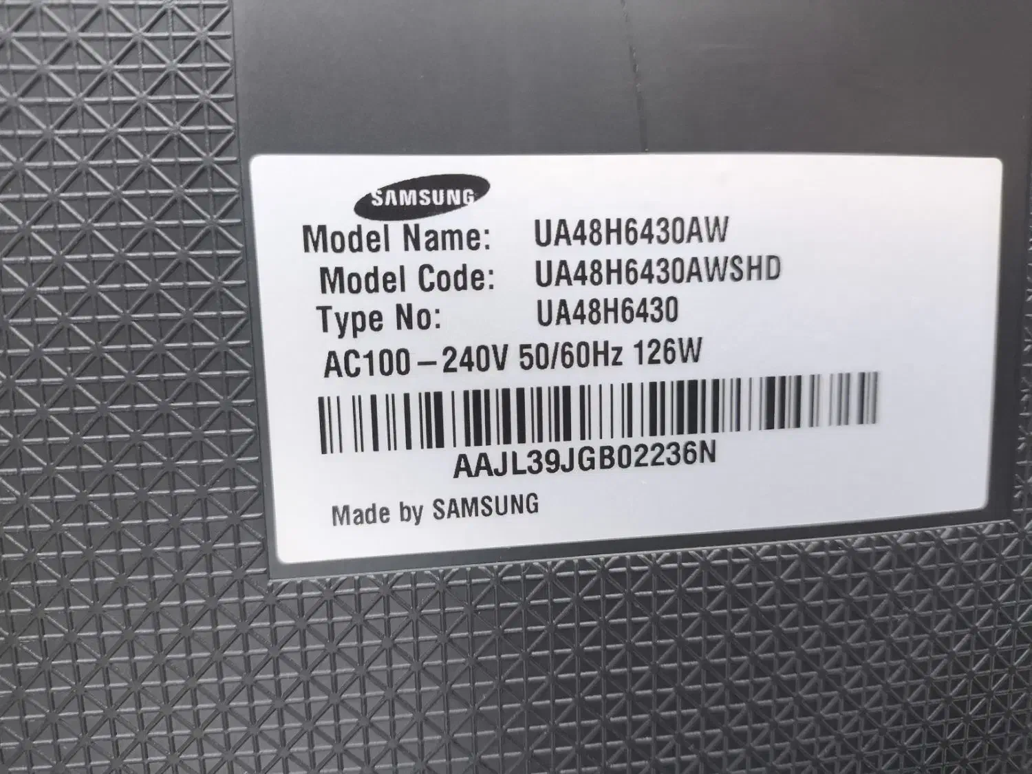 تلویزیون 48 اینچ سامسونگ  LED هوشمند|تلویزیون و پروژکتور|قم, کیوانفر|دیوار