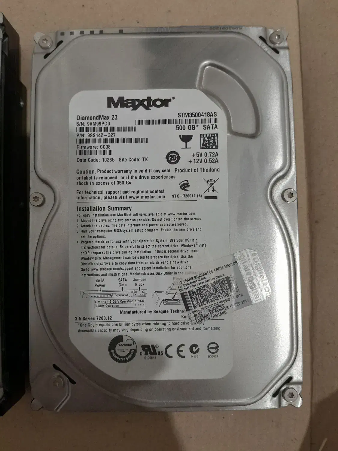 هارد hdd|قطعات و لوازم جانبی رایانه|قم, وادی السلام|دیوار