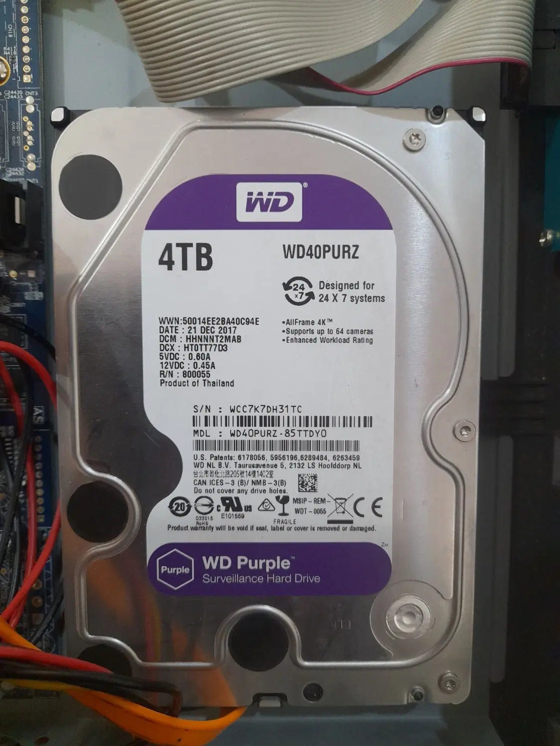 هارد4TB|قطعات و لوازم جانبی رایانه|گرمی, |دیوار