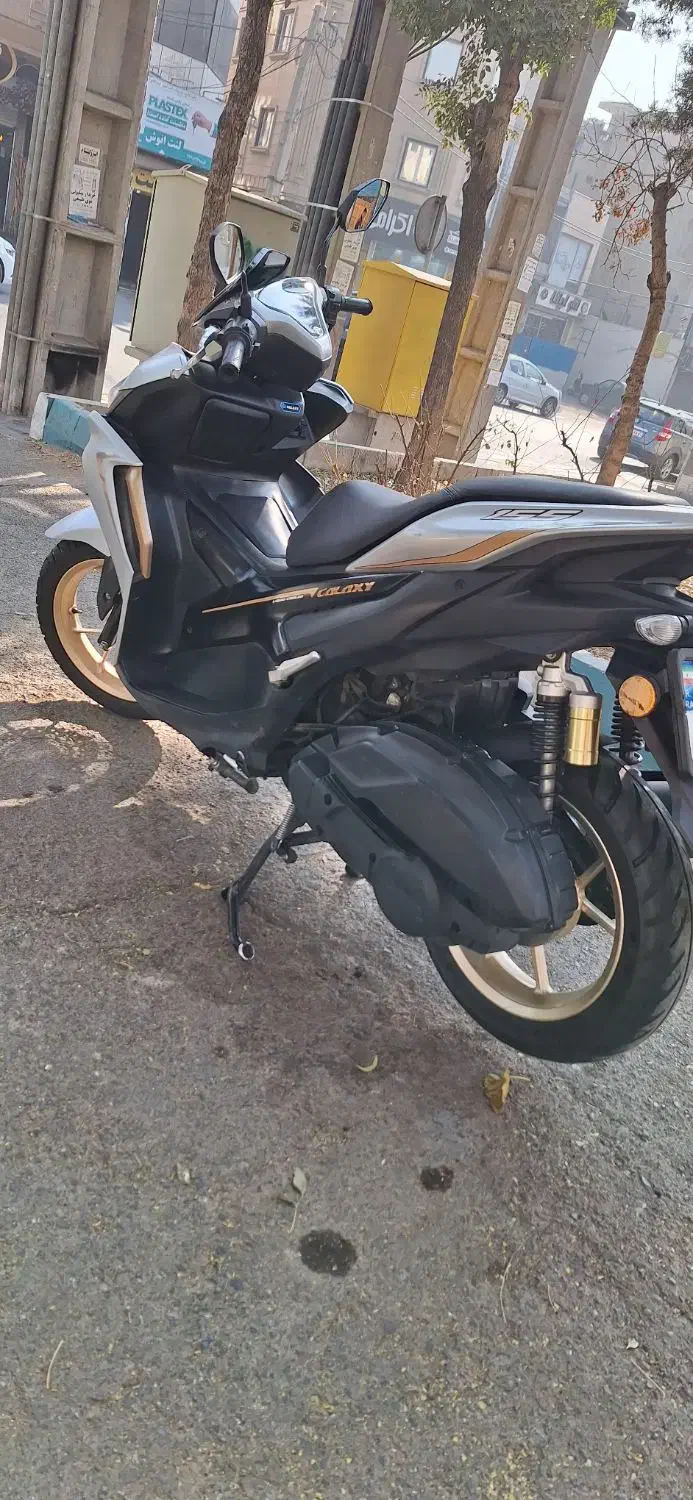 موتور گلکسی r155 ۱۴۰۲ بدون نقطه|موتورسیکلت|ری, شهادت|دیوار