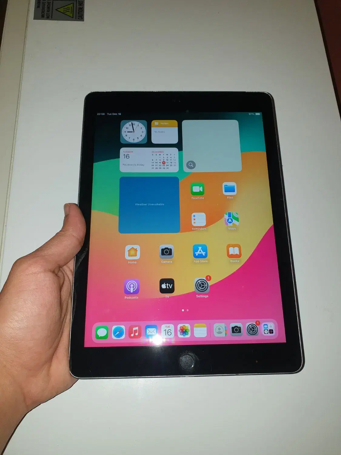 ipad 6 2018|تبلت|رشت, سعدی (تختی)|دیوار