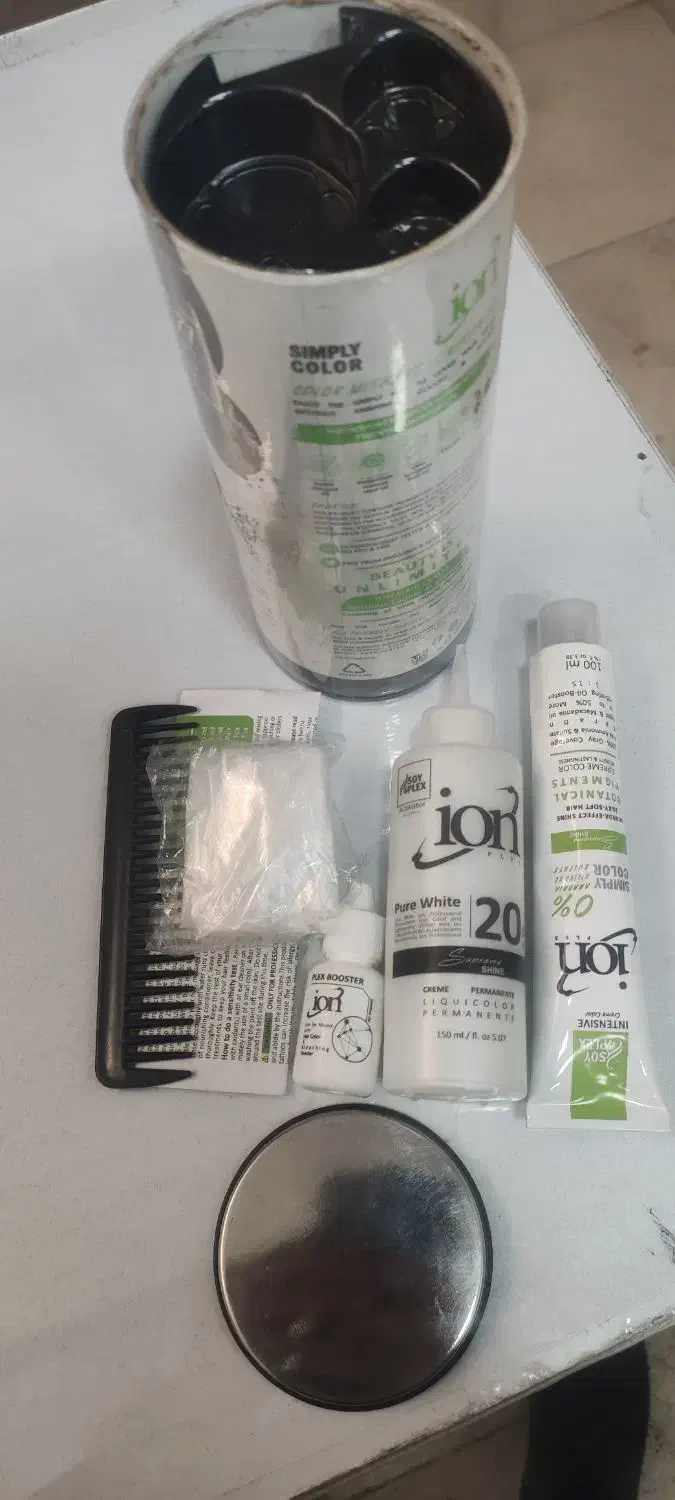 رنگ مو آیون پلکس|آرایشگاه و سالن‌های زیبایی|تیکمه داش, |دیوار