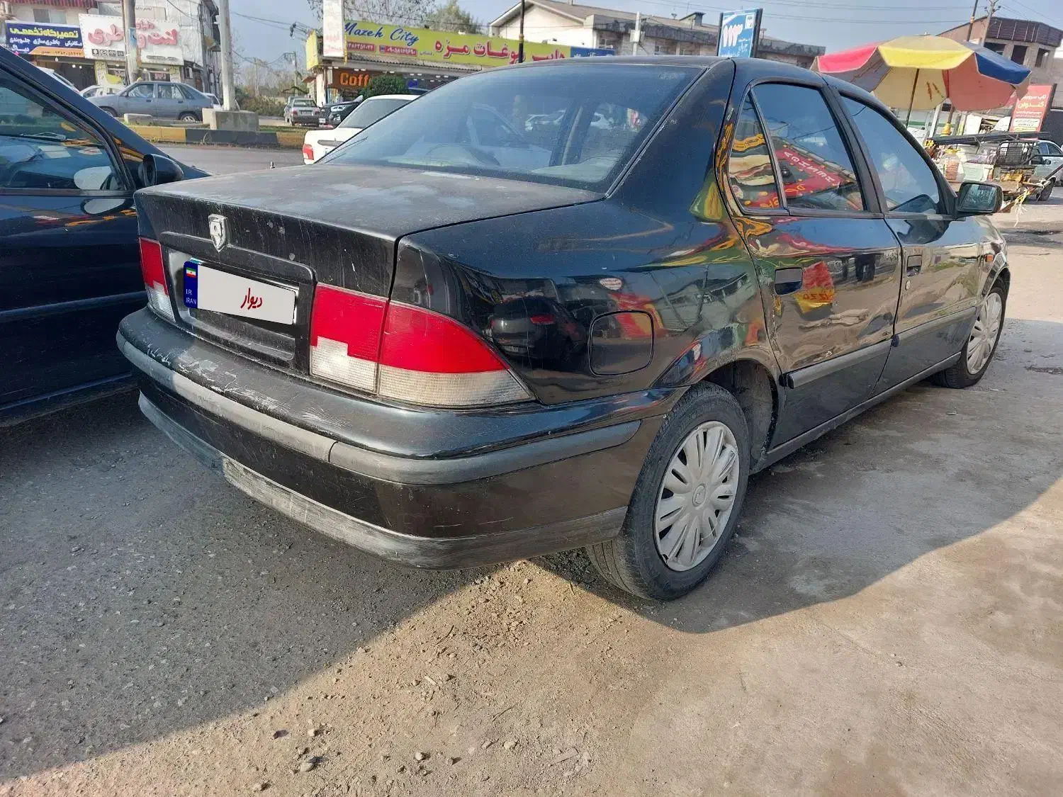 سمند مدل 82 مشکی|خودرو سواری و وانت|چالوس, |دیوار