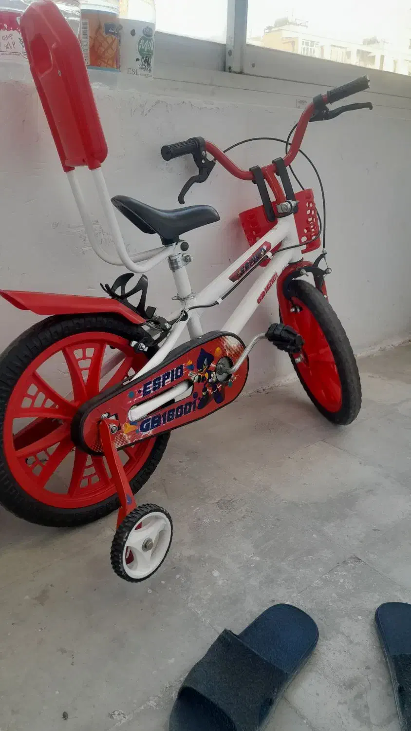 دوچرخه کودک سایز۱۶|دوچرخه، اسکیت، اسکوتر|ری, شهادت|دیوار