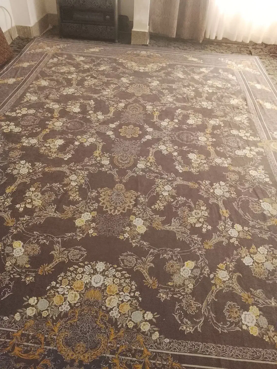 یک جفت روفرشی کشدار طوسی|روفرشی|مشهد, تلگرد|دیوار