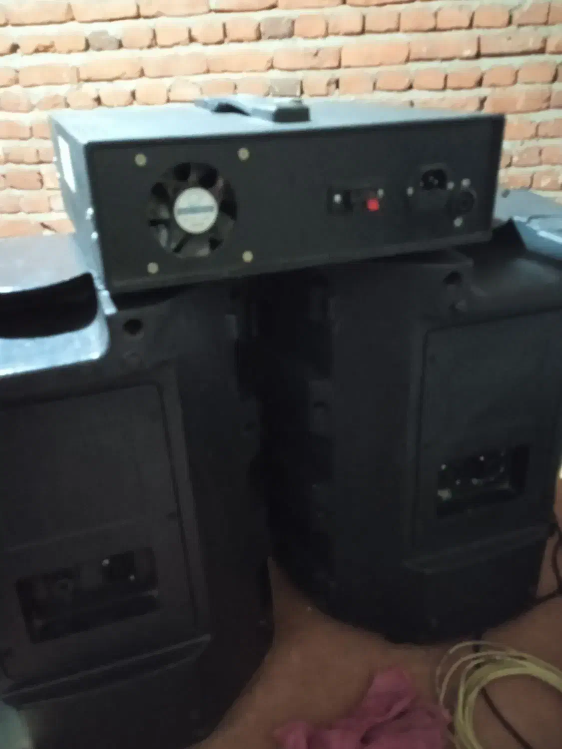 دو عدد باند ۱۲اینج با یک دستگاه پاور قدرتمند|سیستم صوتی خانگی|بناب, |دیوار