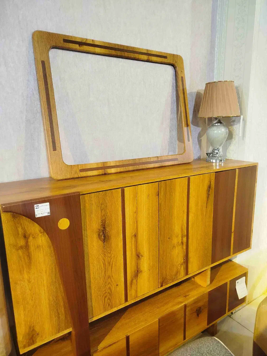 آینه کنسول دلوین چوبی در زرکالا|بوفه، ویترین، کنسول|یاسوج, |دیوار