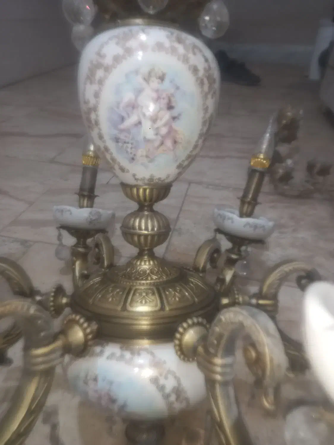 لوستر برنز|لوستر و چراغ آویز|رباط‌کریم, الارد|دیوار