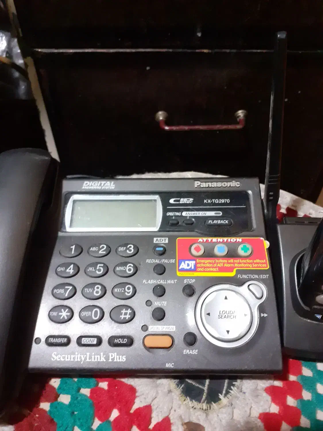 تلفن بیسیمی پاناسونیک اصل|تلفن رومیزی|کرج, برغان|دیوار