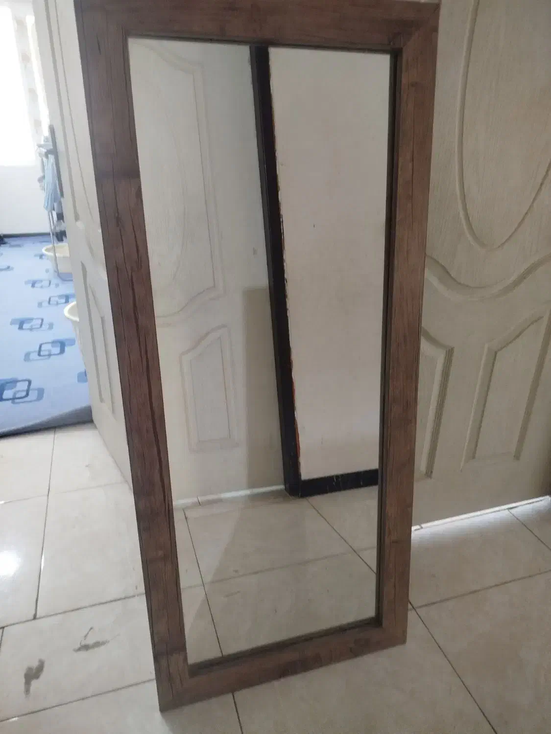 آینه قدی تمام ام دی اف با قد۱۲۰|آینه|اهواز, رسالت|دیوار