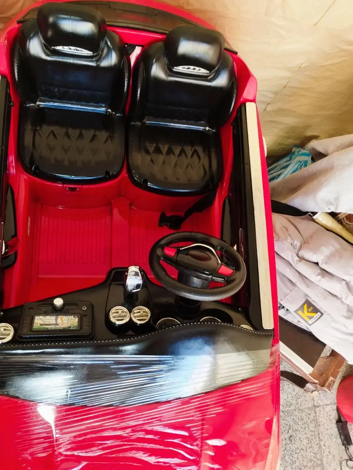 ماشین شارژی دونفر قدرتی بزرگ|اسباببازی بچه|ارومیه, |دیوار