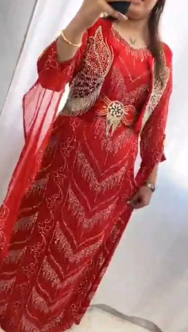 سنگ اصلی روی پارچه حریر|لباس|قروه, |دیوار