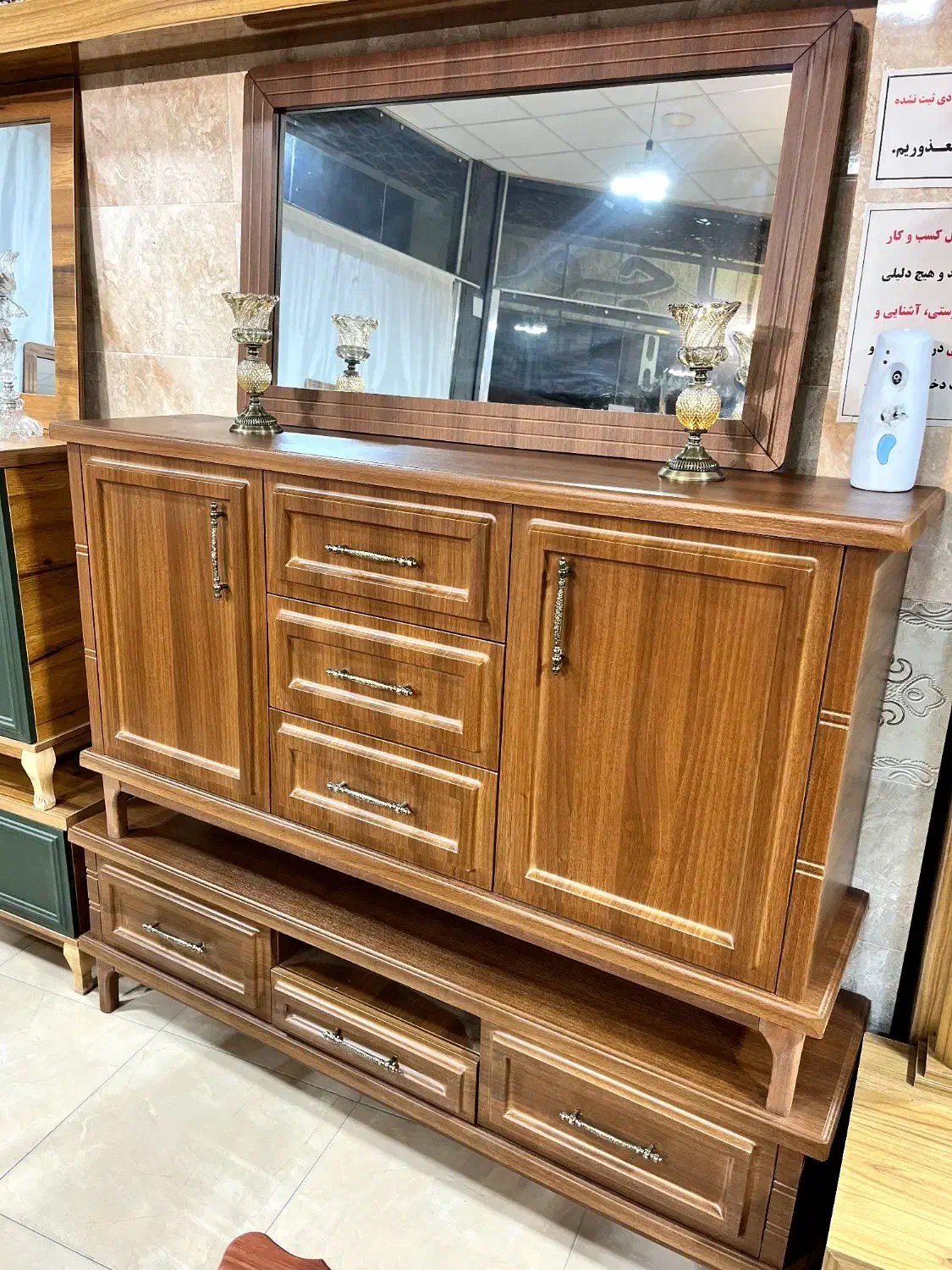 ست آینه کنسول و میز تی وی|میز تلویزیون|مرند, |دیوار