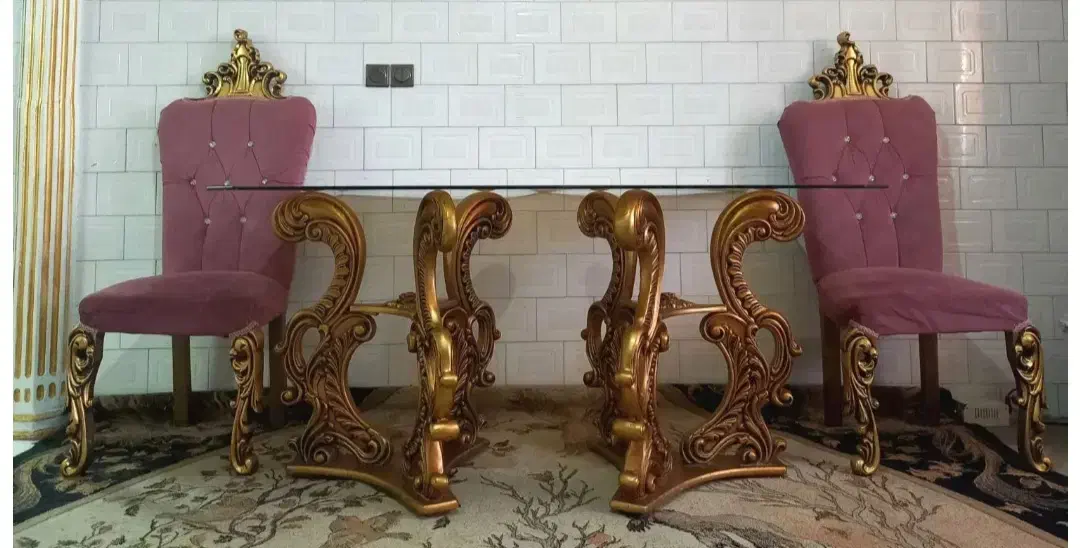 میز نهارخوری|میز و صندلی غذاخوری|گنبد کاووس, |دیوار