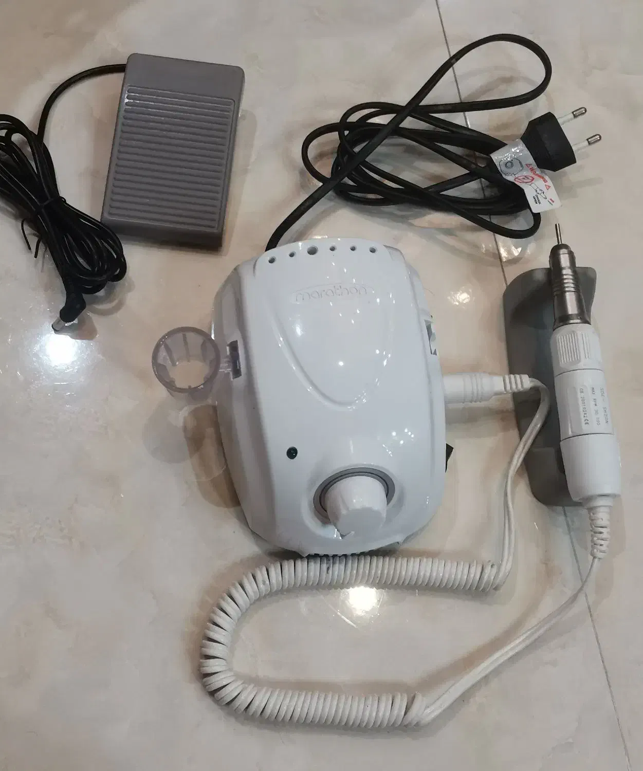 سوهان برقی ناخن مارک ماراتون چمپیون اصل کره|آرایشی، بهداشتی، درمانی|اصفهان, شهید رجایی|دیوار