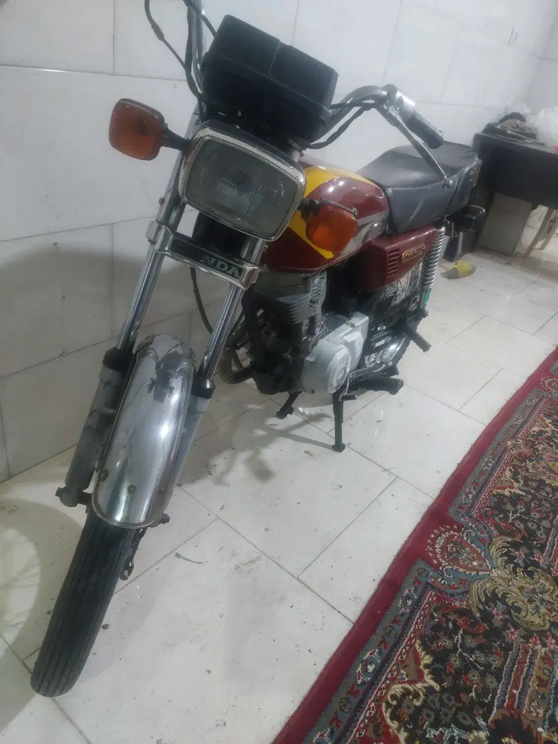 موتور ۱۲۵ سالم روشن پول موتور مزایده|موتورسیکلت|چهارباغ, |دیوار