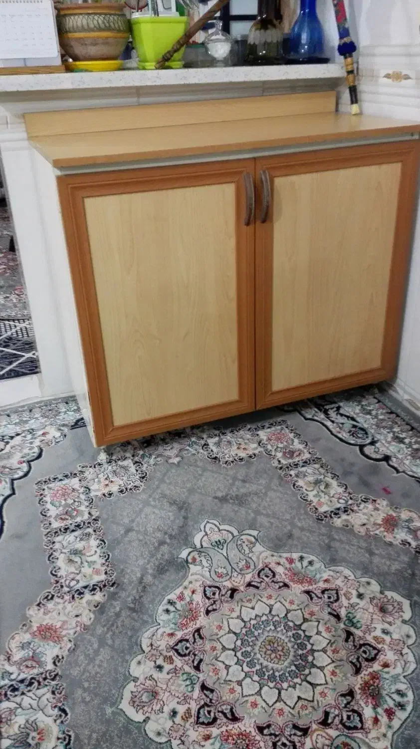 کابینت|آب‌چکان و نظم‌دهنده ظروف|اسلام‌شهر, شهرک توحید|دیوار