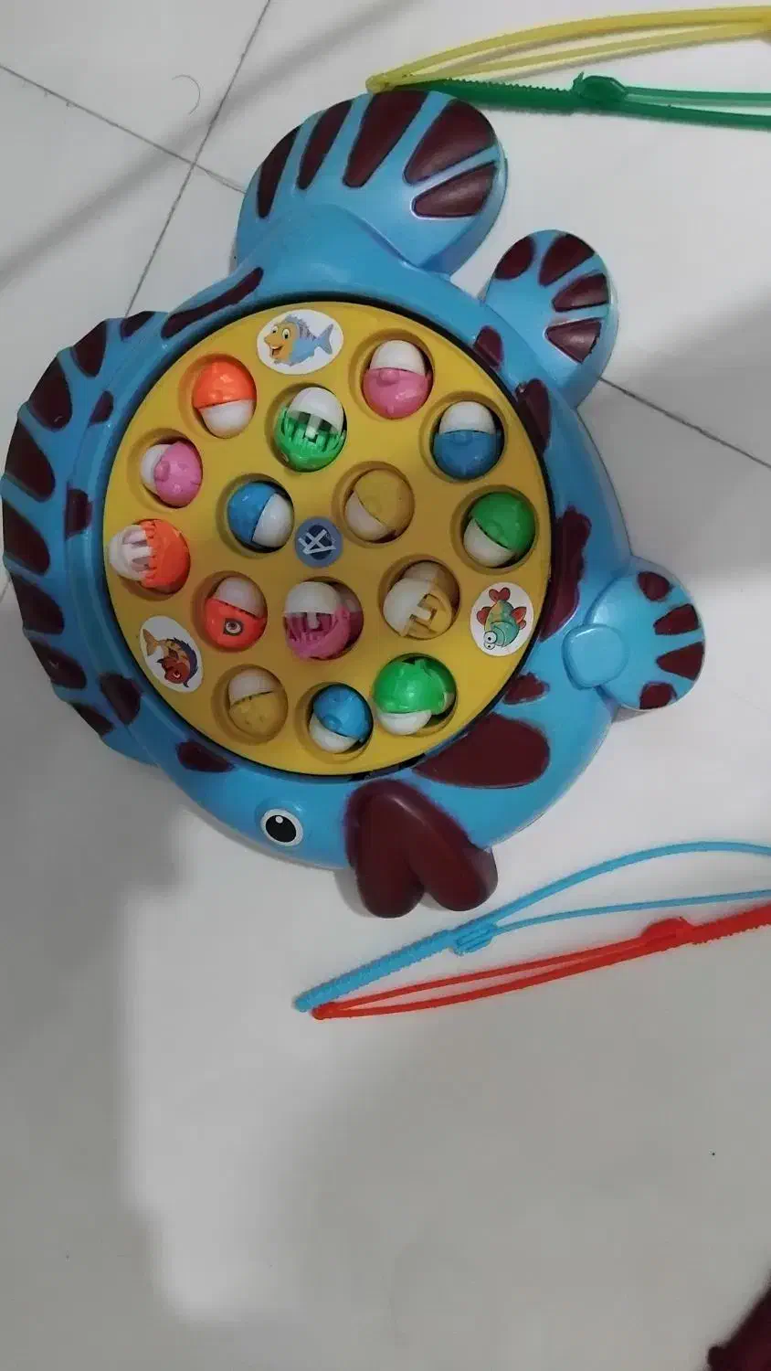 ماهیگیری باتری خور۴قلابه اسباب بازی  پسرانه|اسباب‌‌بازی|مشهد, امیریه|دیوار