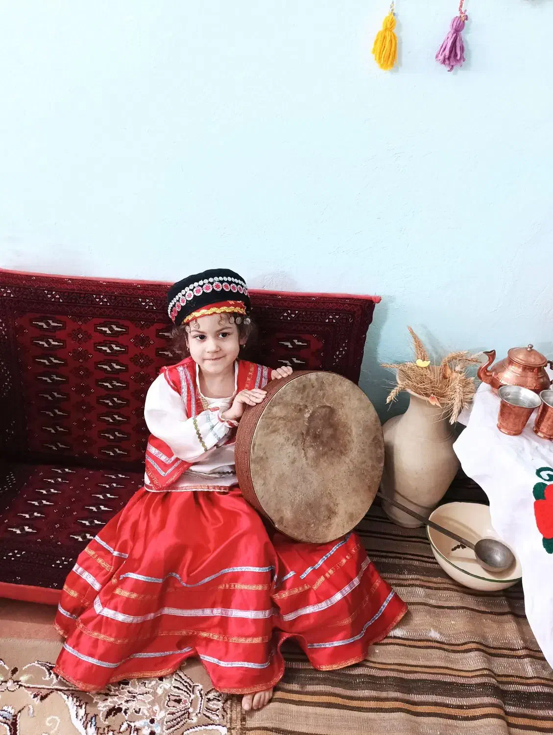 لباس محلی|لباس|نیشابور, کشتارگاه|دیوار