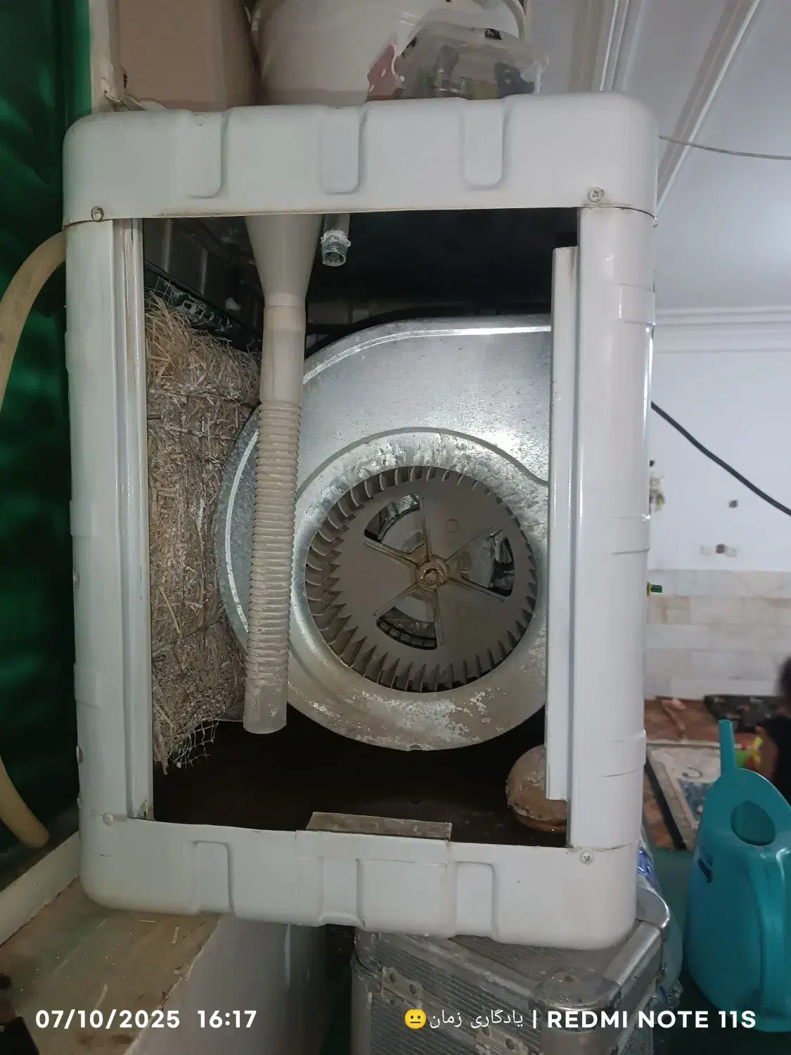 کولر 3100 ابی در حد نو فقط ۲بار روشن شده|کولر آبی|تایباد, |دیوار