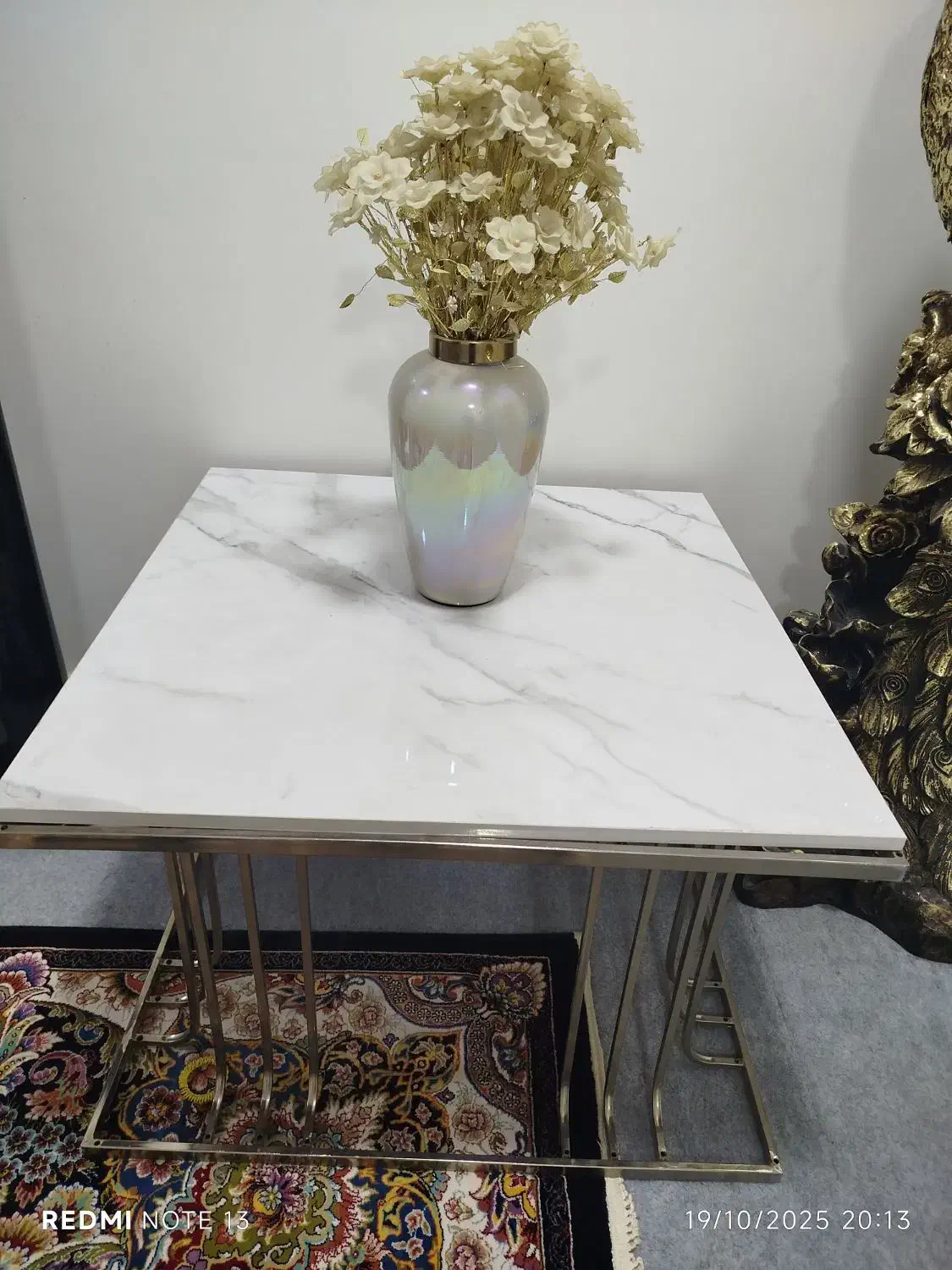 میز وسط مبل بهمراه گل میز|مبلمان خانگی و میز عسلی|امیدیه, |دیوار