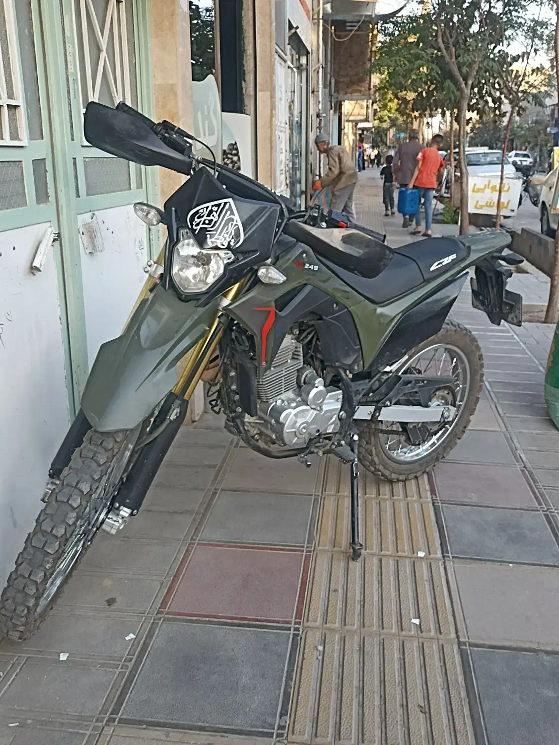 موتور تریل باسل توسن 250|موتورسیکلت|قم, شهر قائم|دیوار