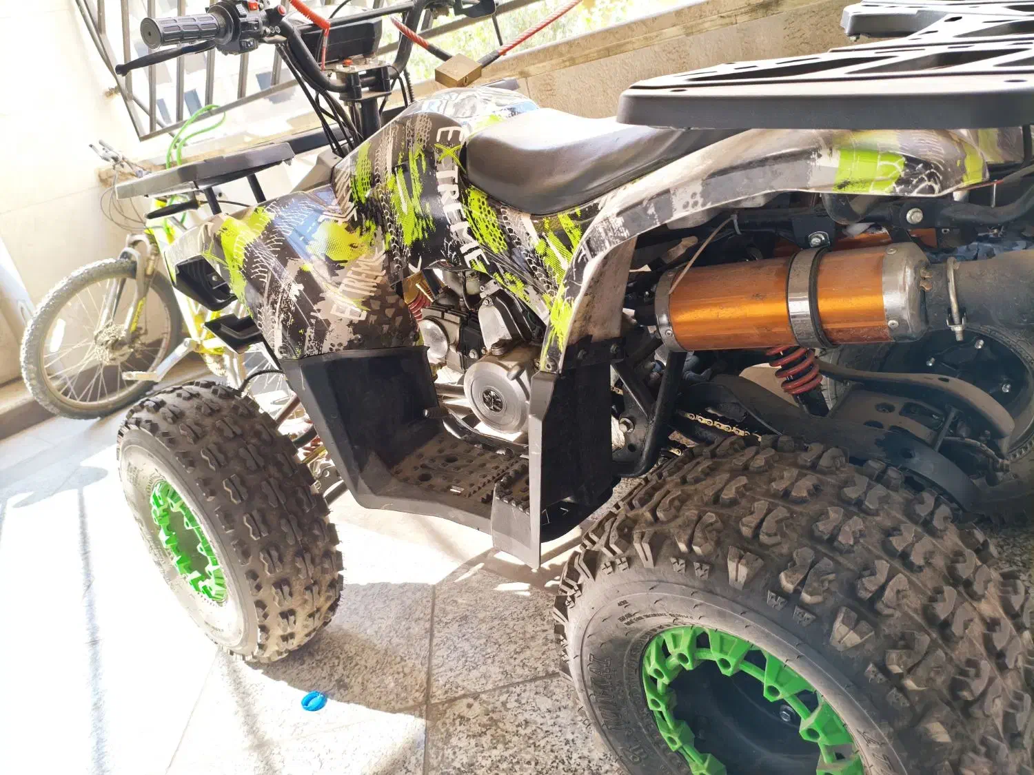 چهارچرخ ۱۲۵ برند کایو|موتورسیکلت|تهران, زیبادشت|دیوار