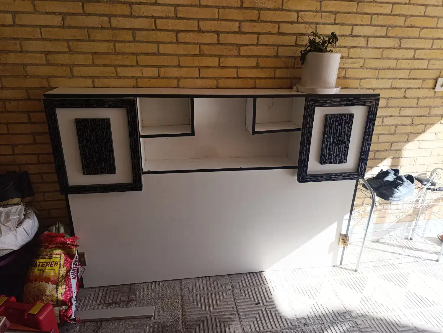 تخت دو نفره|تخت و سرویس خواب|یزد, |دیوار