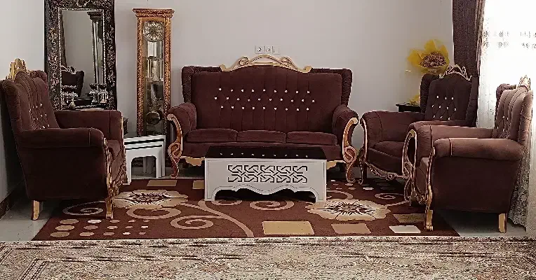 مبل سلطنتی راحتی مه ولات|مبلمان خانگی و میز عسلی|تربت‌حیدریه, بی بی حسنیه|دیوار