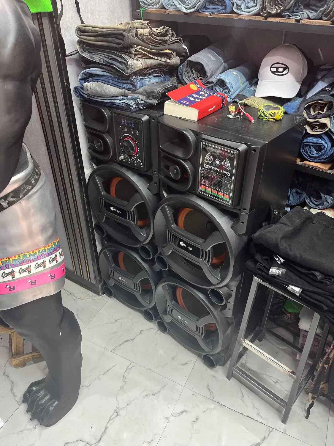 اسپیکر غول مینگو|سیستم صوتی خانگی|پرند, فاز ۲|دیوار