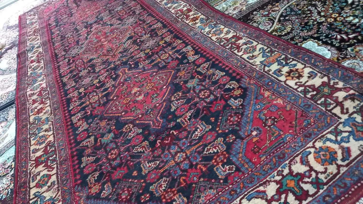 فرش دستباف|فرش|پاکدشت, خاتون آباد|دیوار