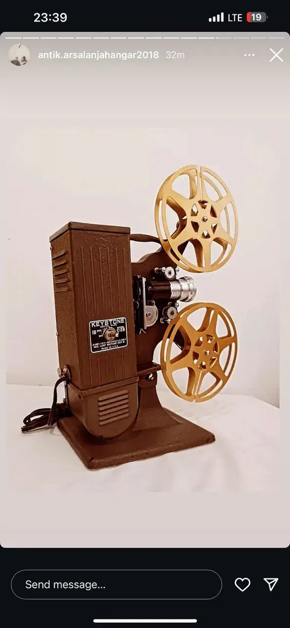 آپارات ۱۶ میلیمتری آمریکایی قدیمی آنتیک عتیقه|تلویزیون و پروژکتور|تهران, آبشار|دیوار