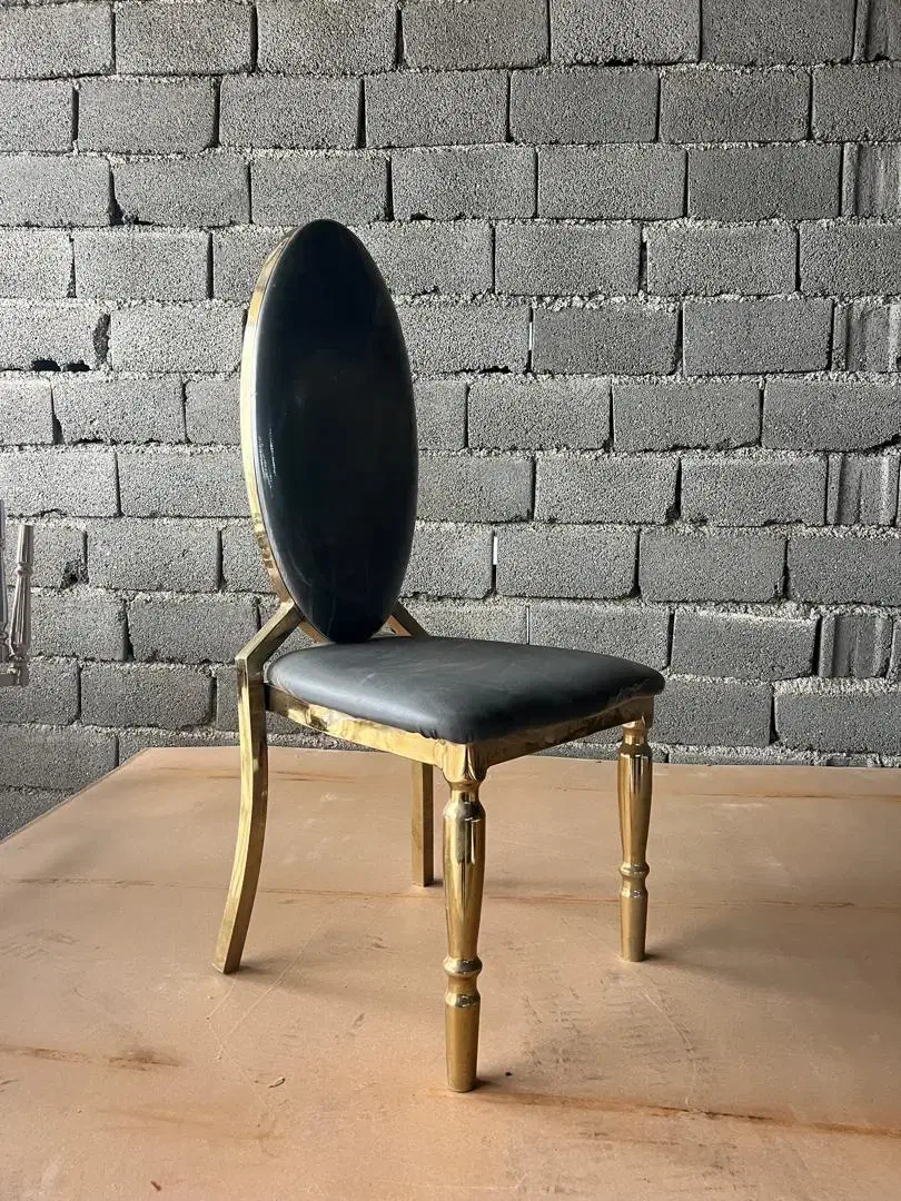 صندلی بیضی طلایی تالاری کد۸۹|میز و صندلی غذاخوری|تهران, حبیب الله|دیوار